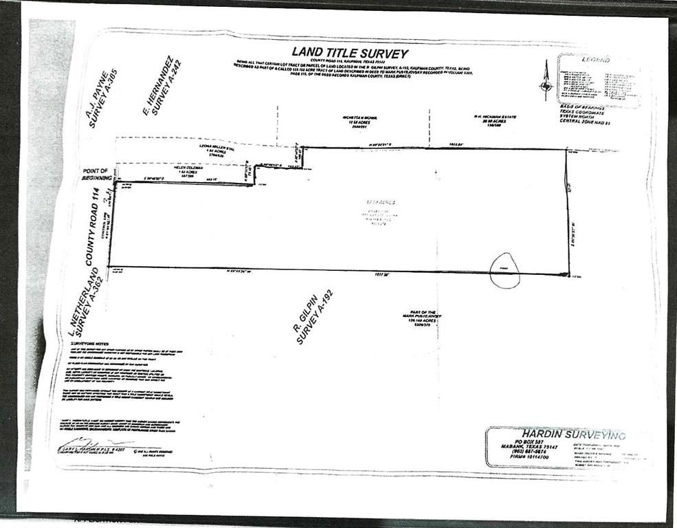 10 acres in Kaufman County, Texas