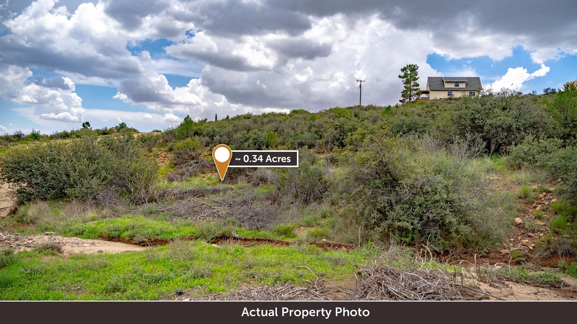 0.34 acres in Yavapai County, Arizona