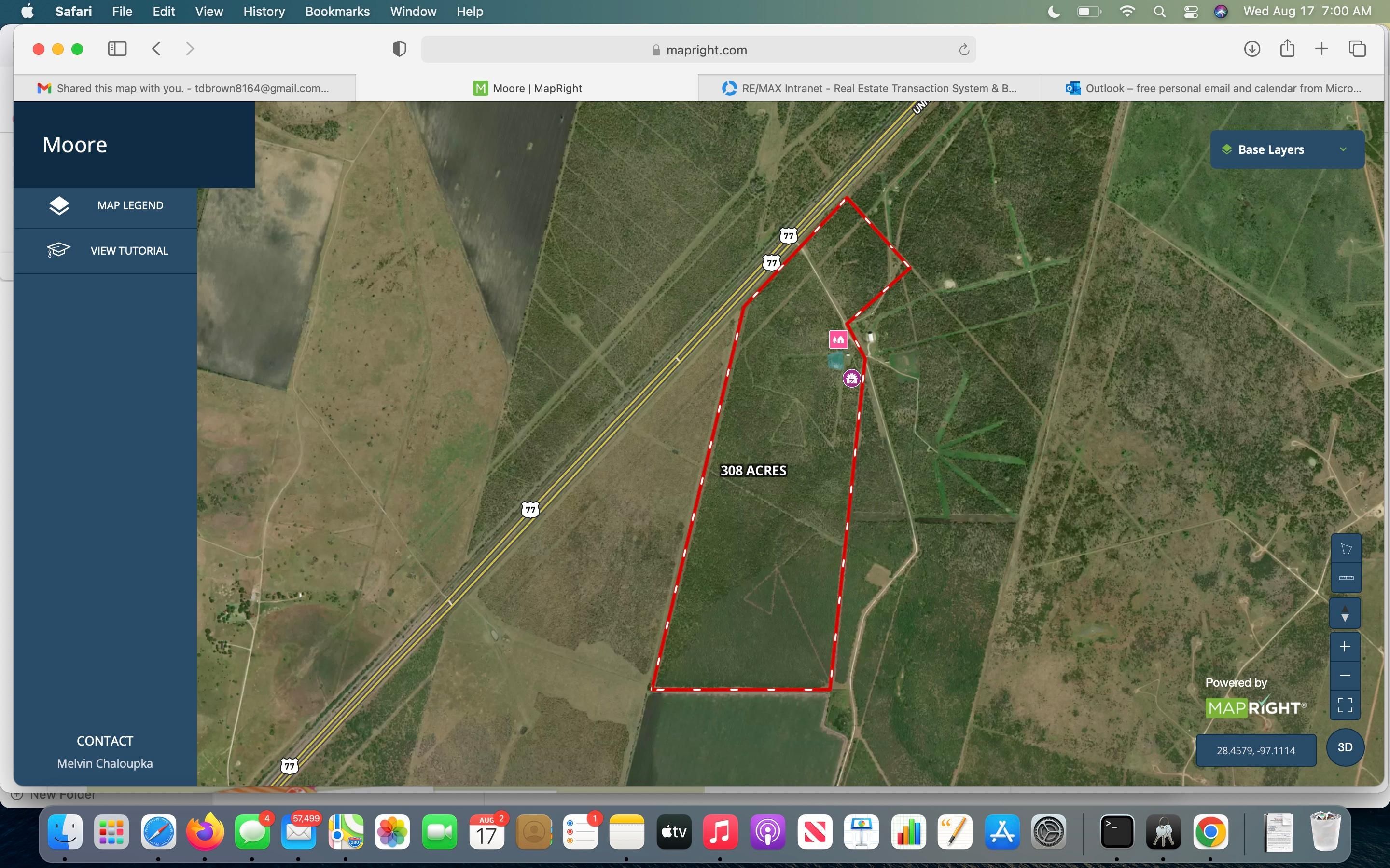 277.55 acres in Refugio County, Texas