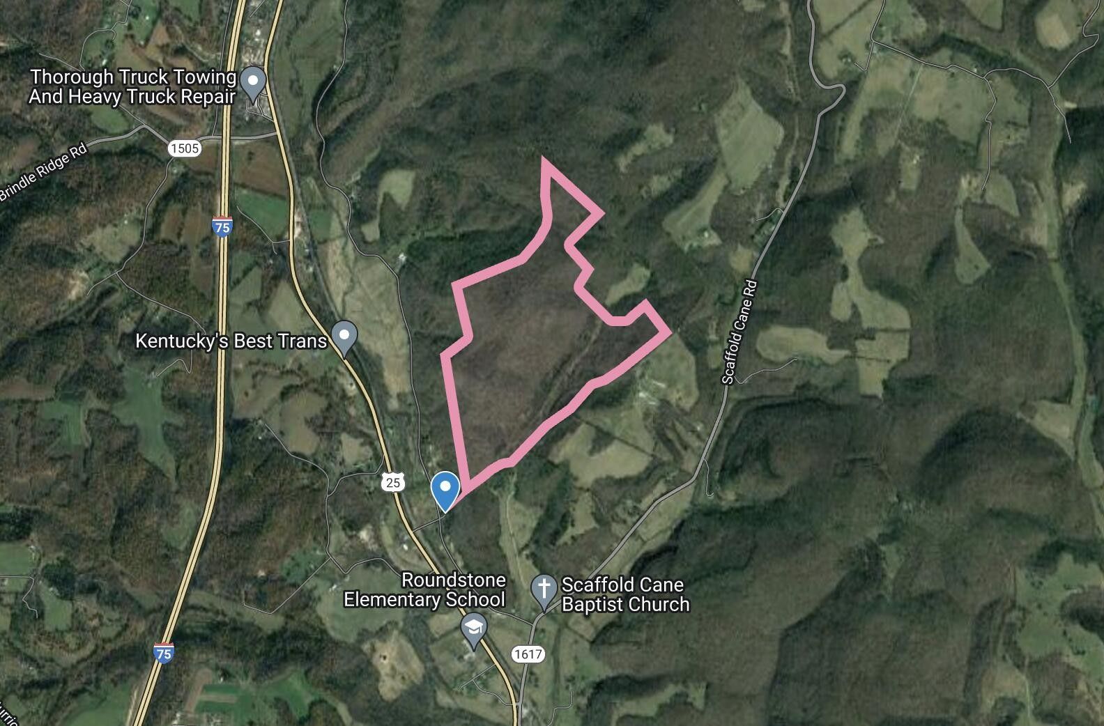 255 acres in Rockcastle County, Kentucky