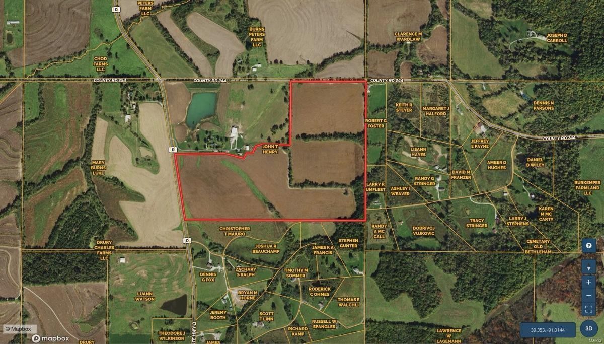 100 acres in Pike County, Missouri