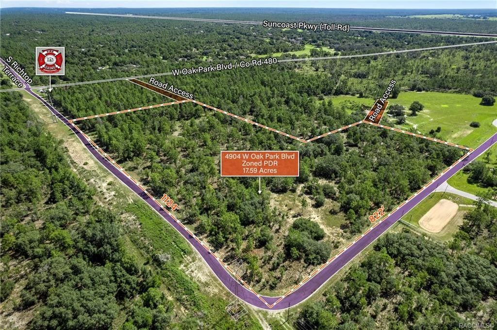 17.59 acres in Citrus County, Florida