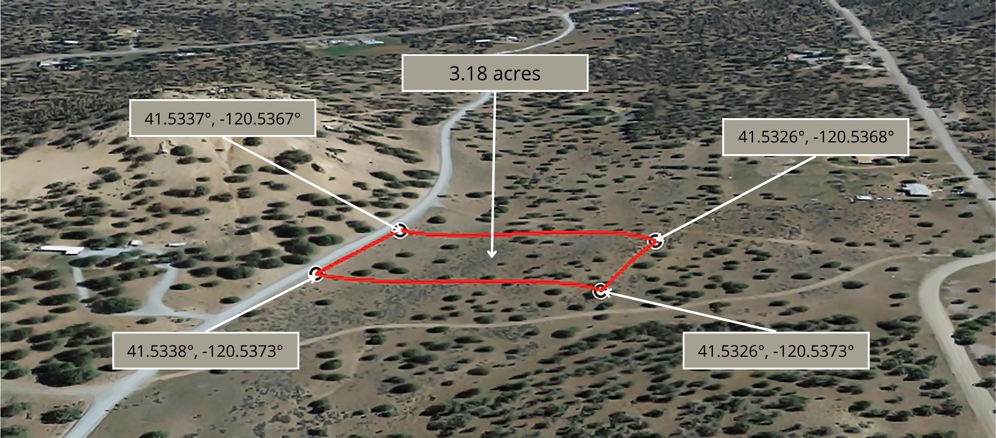 3.18 acres in Modoc County, California