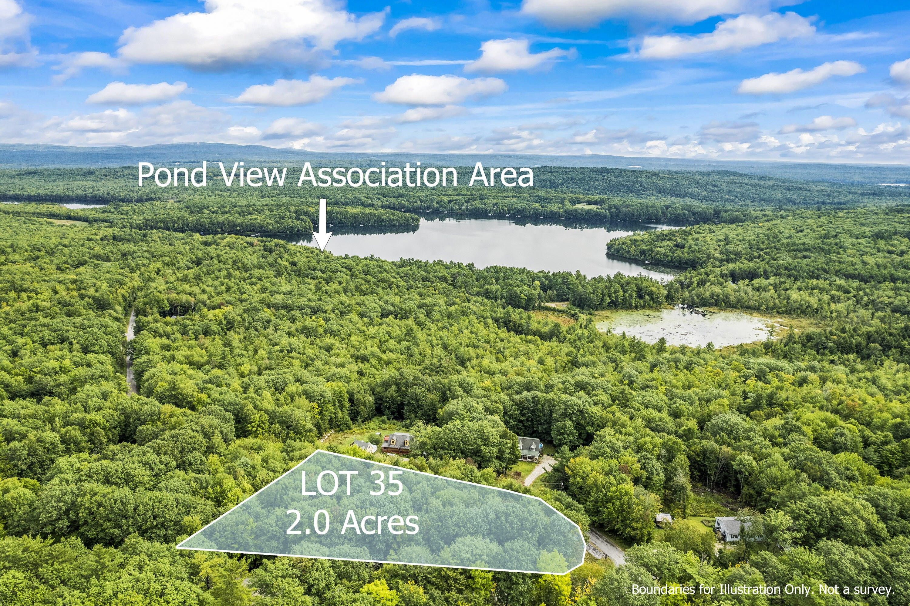2 acres in Oxford County, Maine