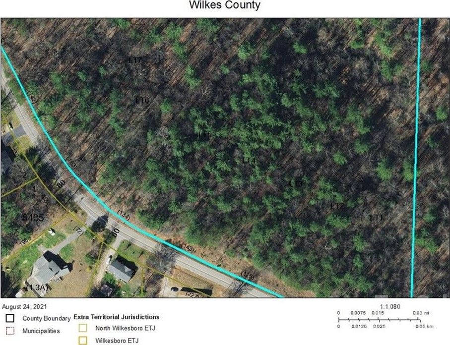 1.65 acres in Wilkes County, North Carolina