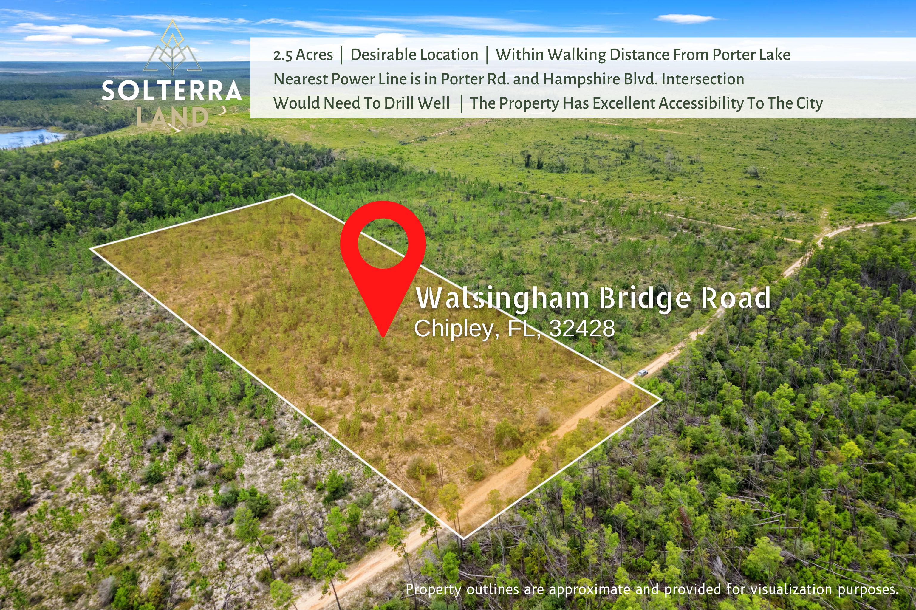 2.5 acres in Washington County, Florida