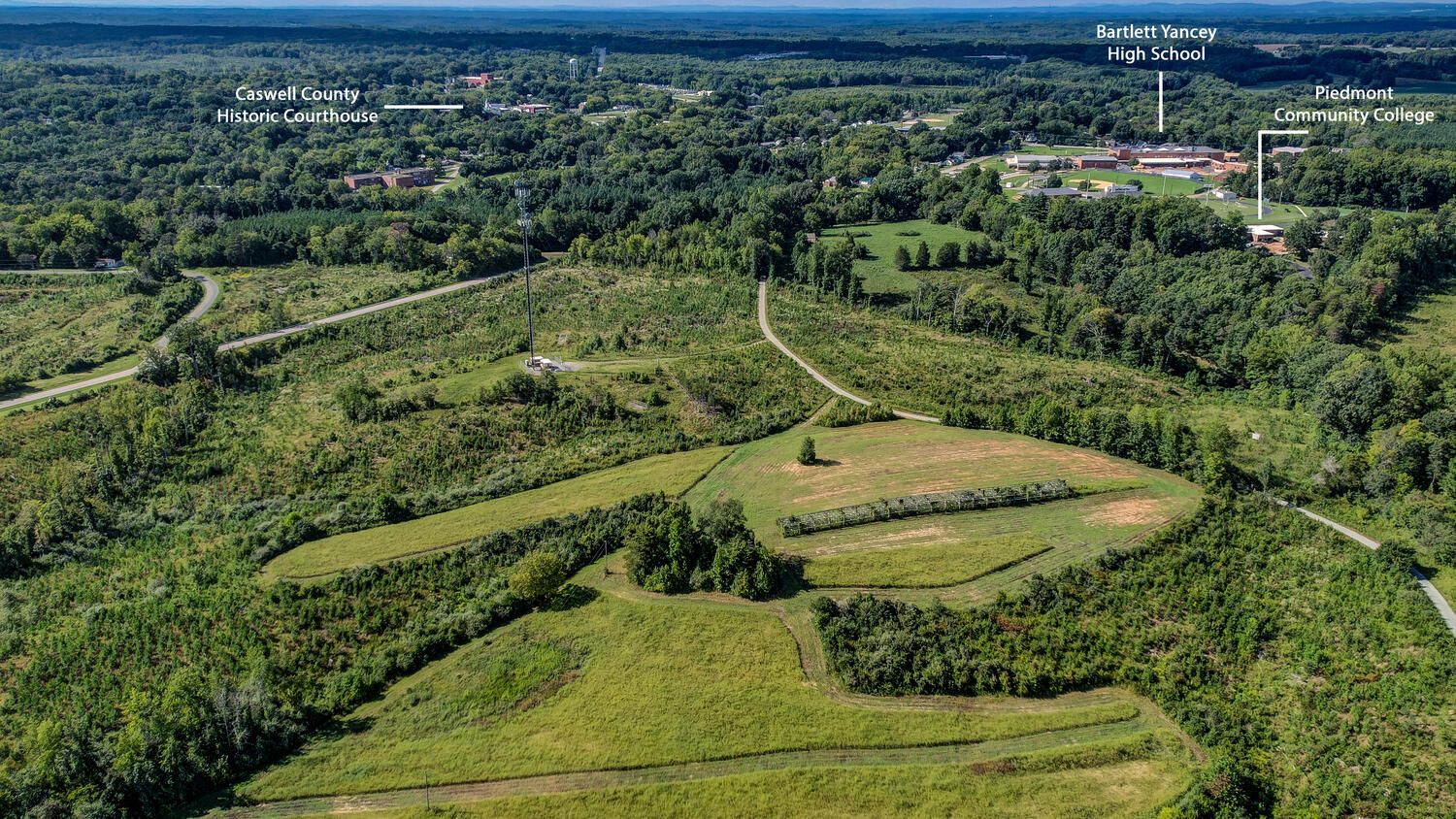 216 acres in Caswell County, North Carolina