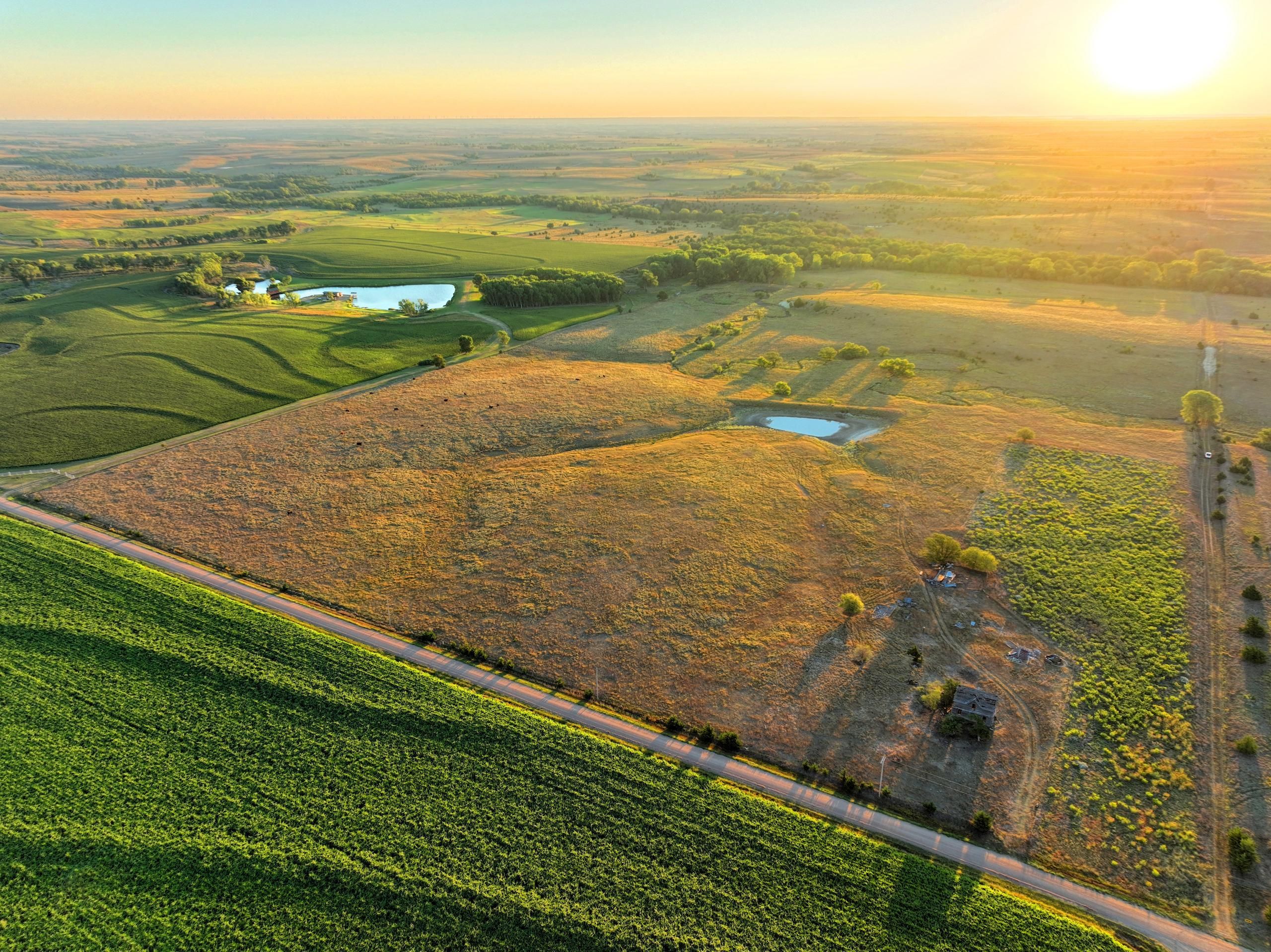 80 acres in Barton County, Kansas