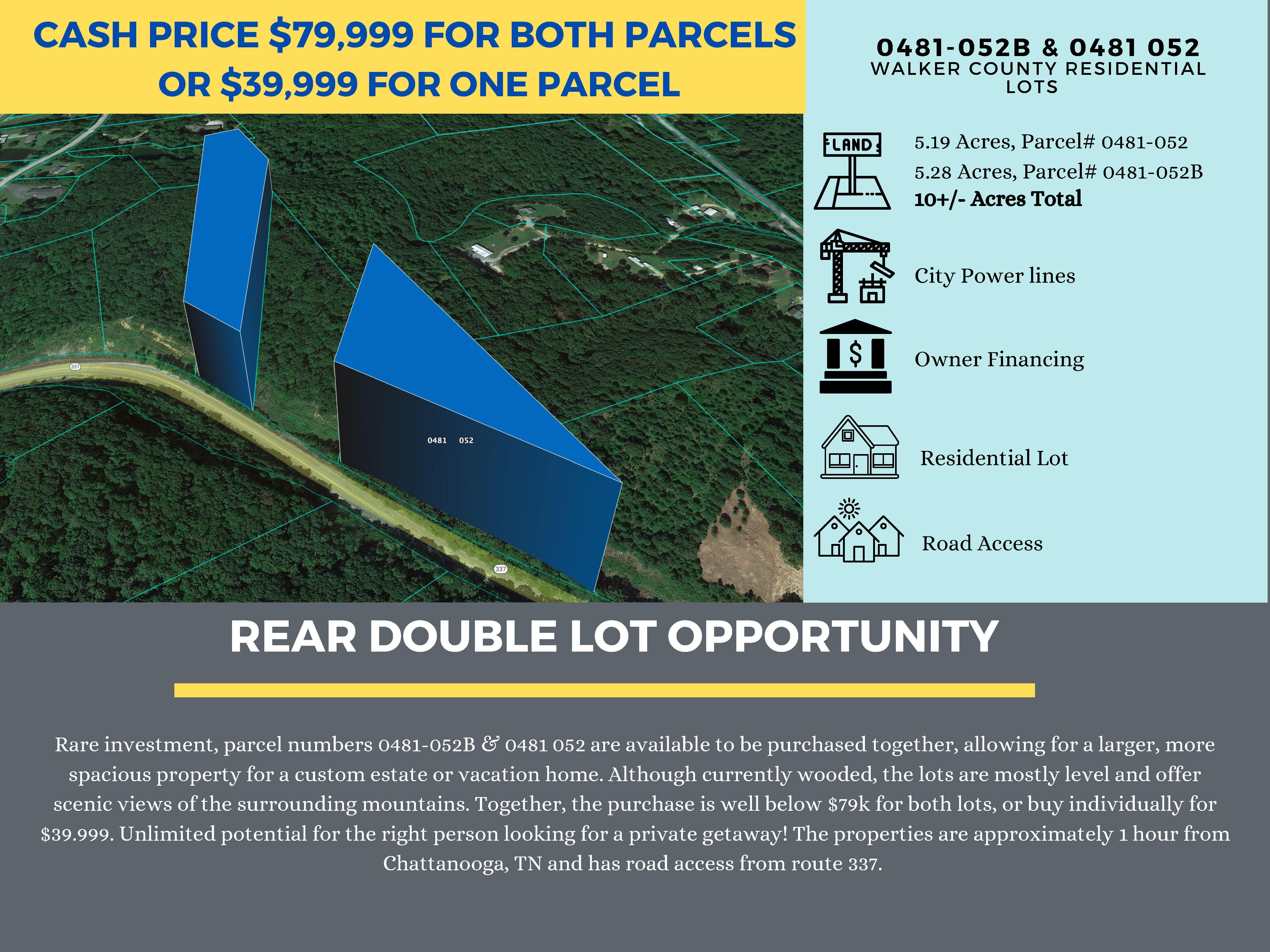 10 acres in Walker County,