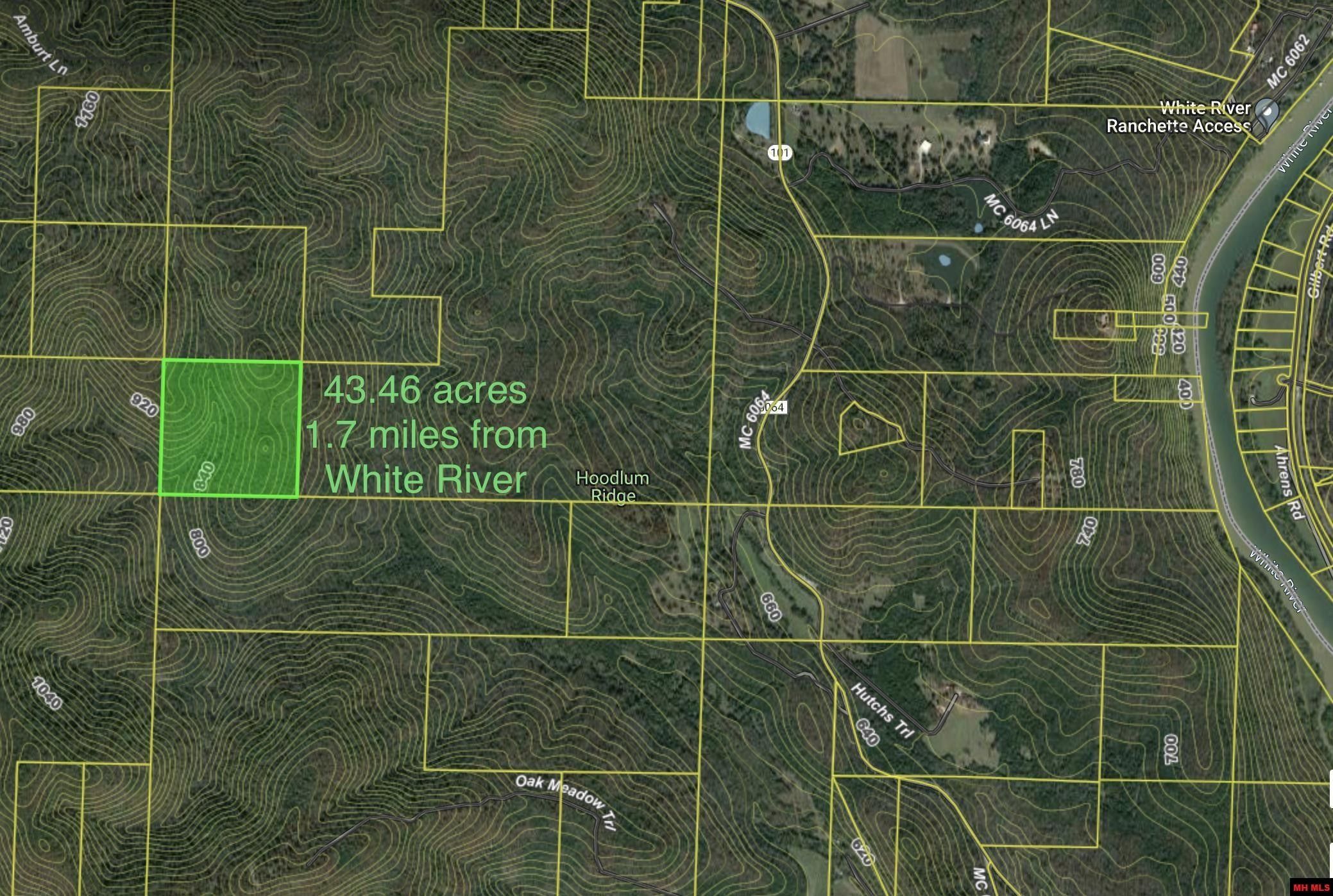 43 acres in Marion County, Arkansas