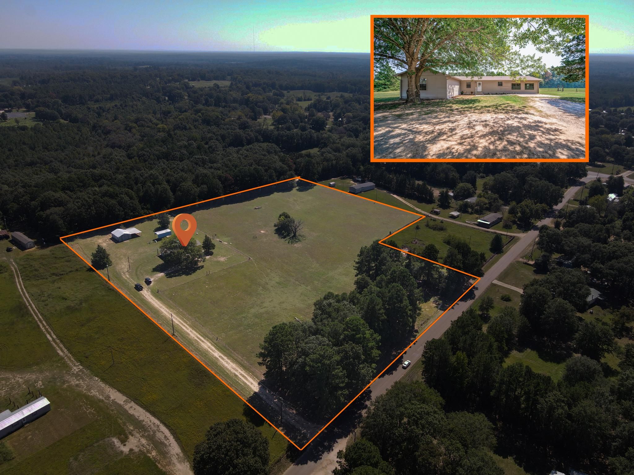 8.9 acres in Cass County, Texas