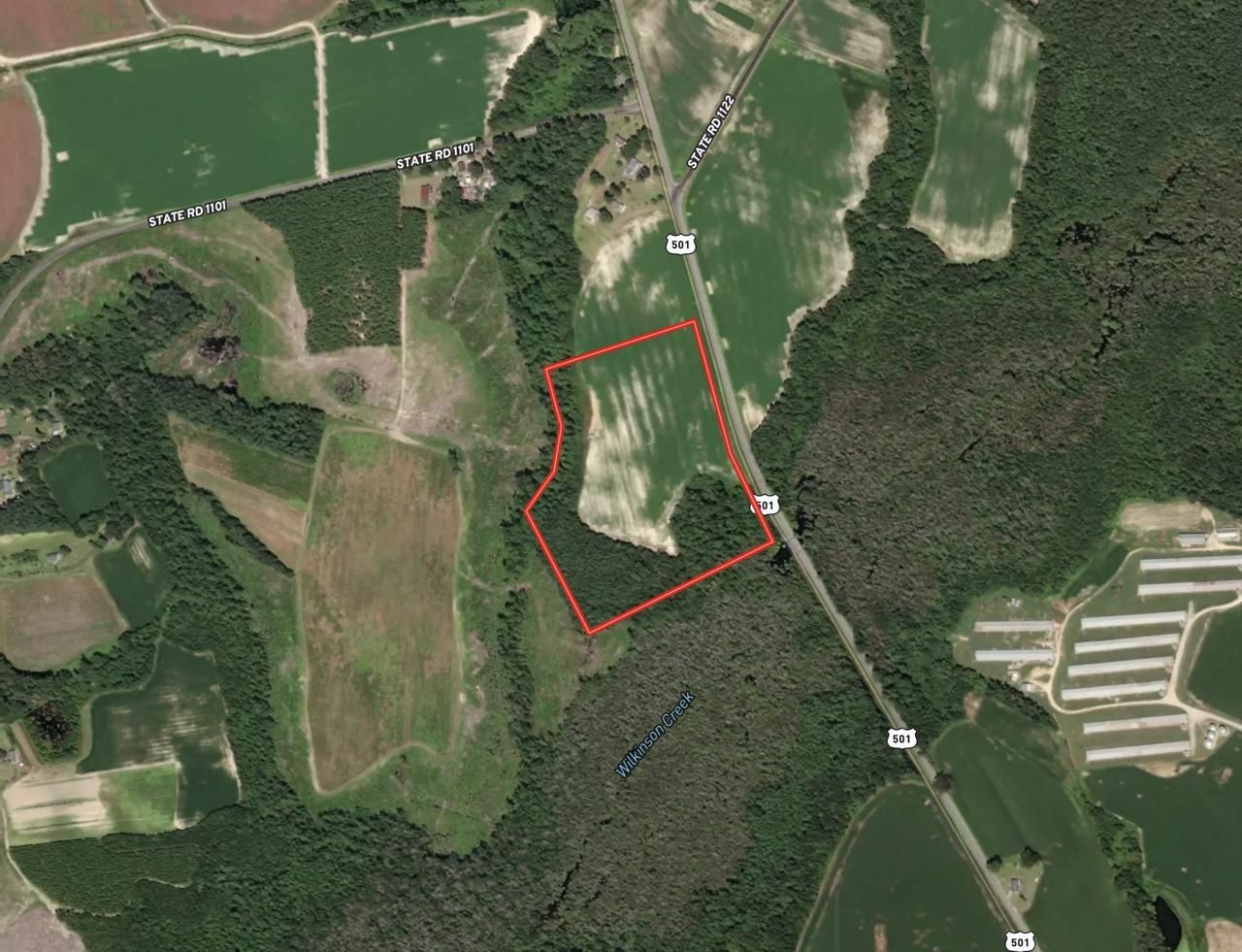 23 acres in Robeson County, North Carolina