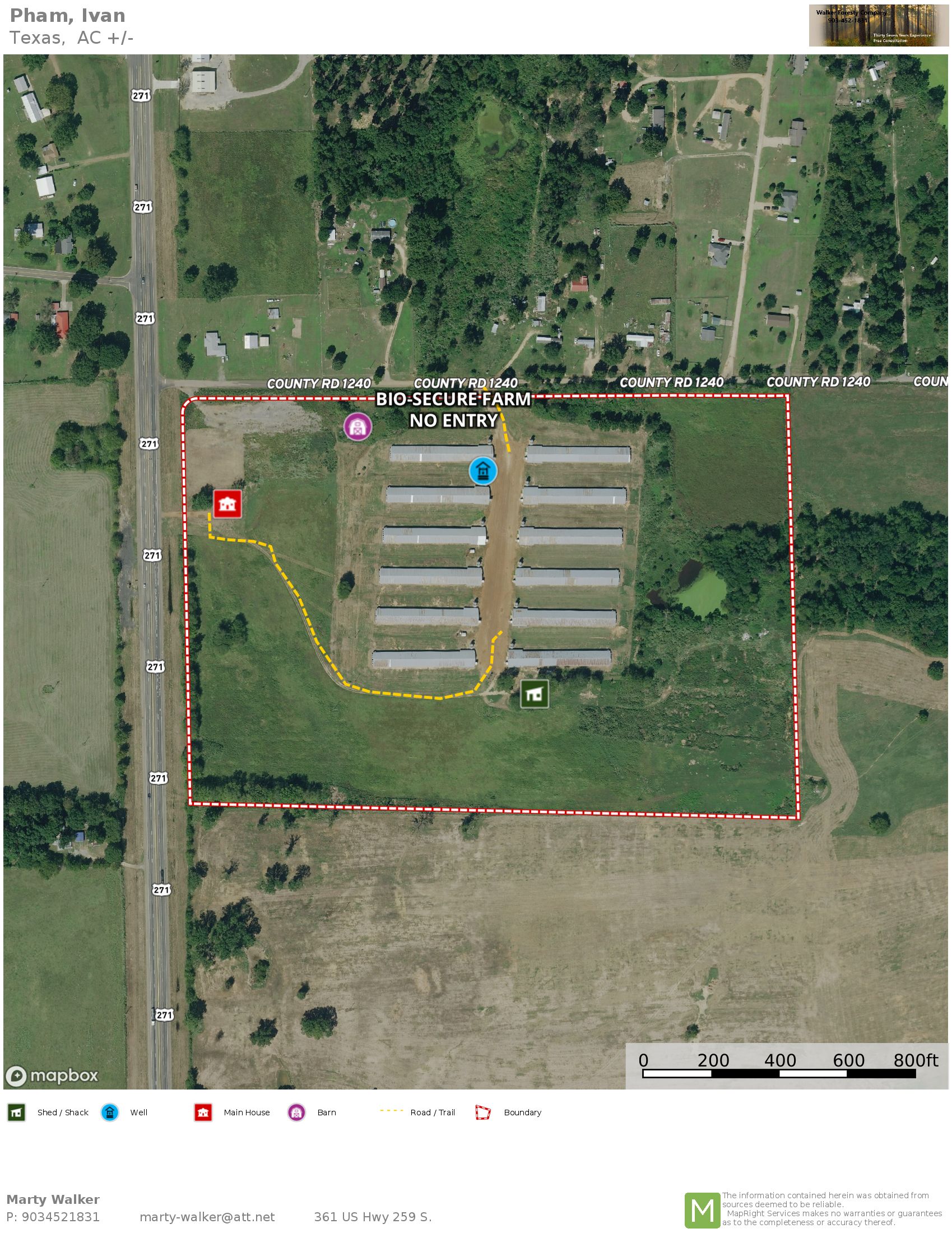 51.12 acres in Camp County, Texas