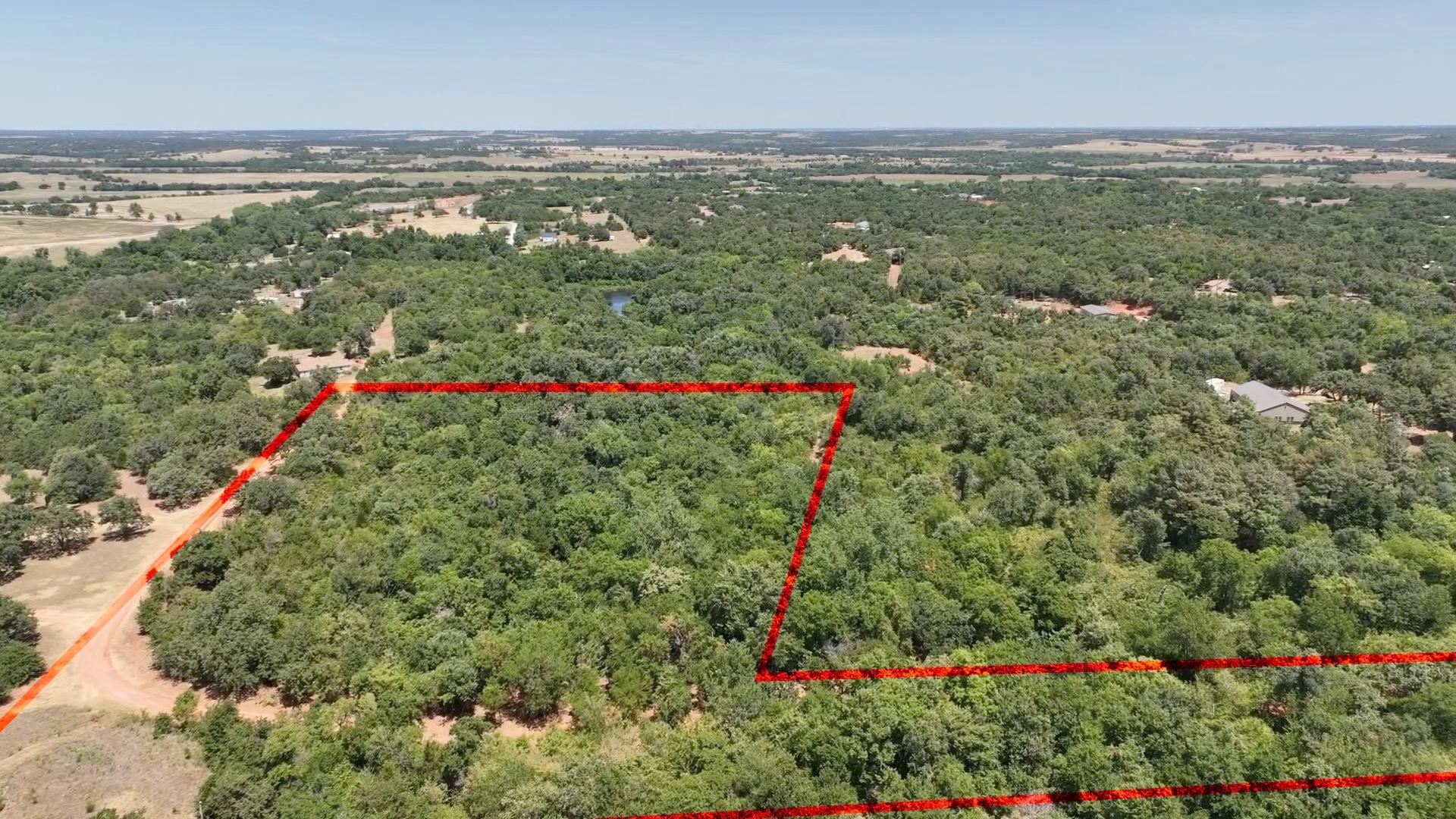 9.95 acres in McClain County, Oklahoma