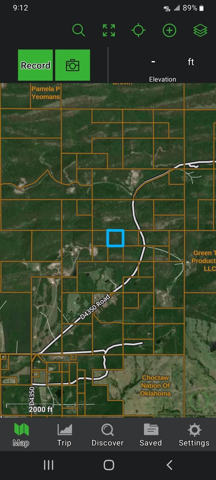 10 acres in Pushmataha County, Oklahoma
