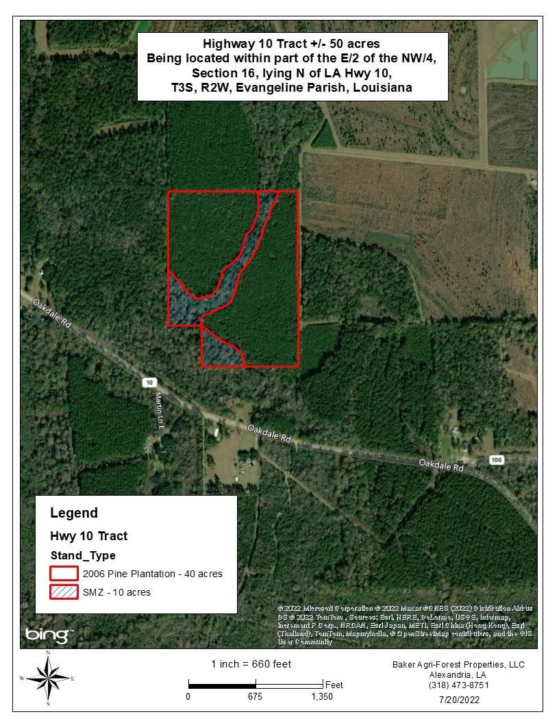 50 acres in Beaver, LA, 71463
