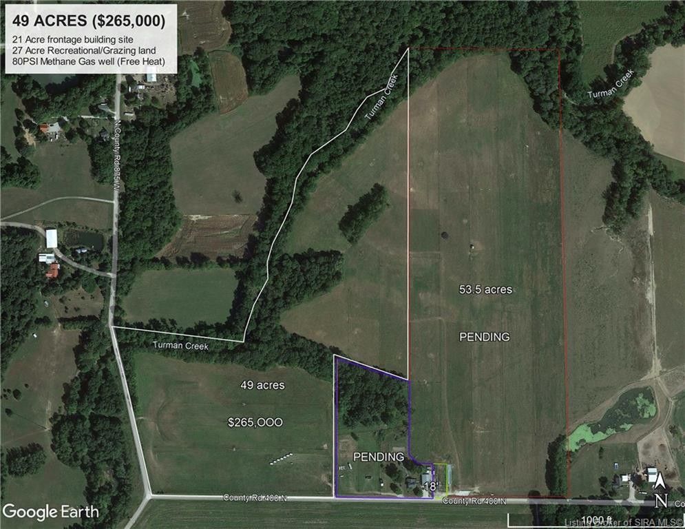 49 acres in Sullivan County, Indiana