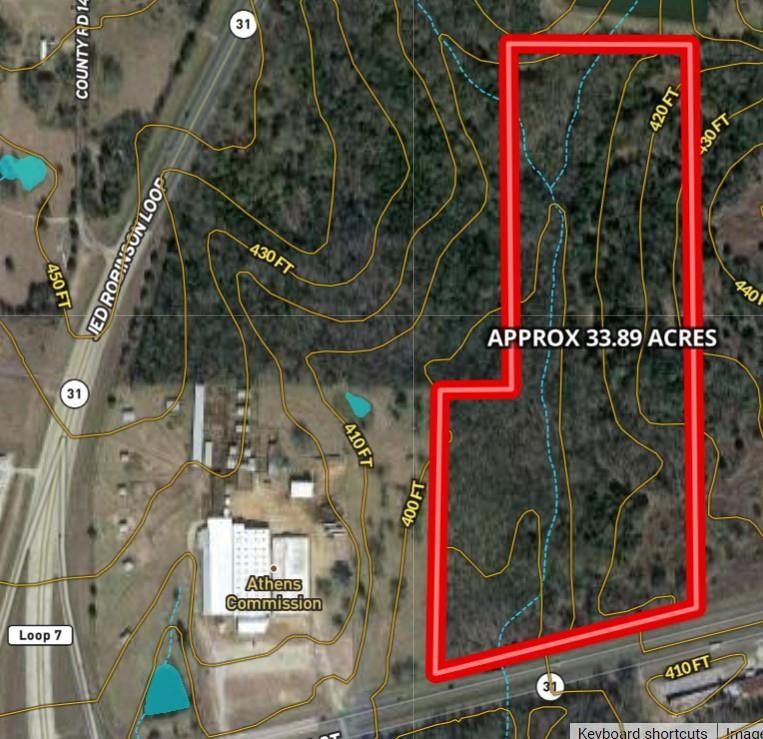 33.89 acres in Henderson County, Texas