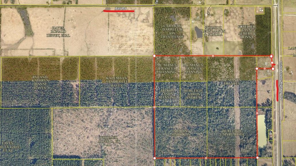 164 acres in Beauregard Parish, Louisiana