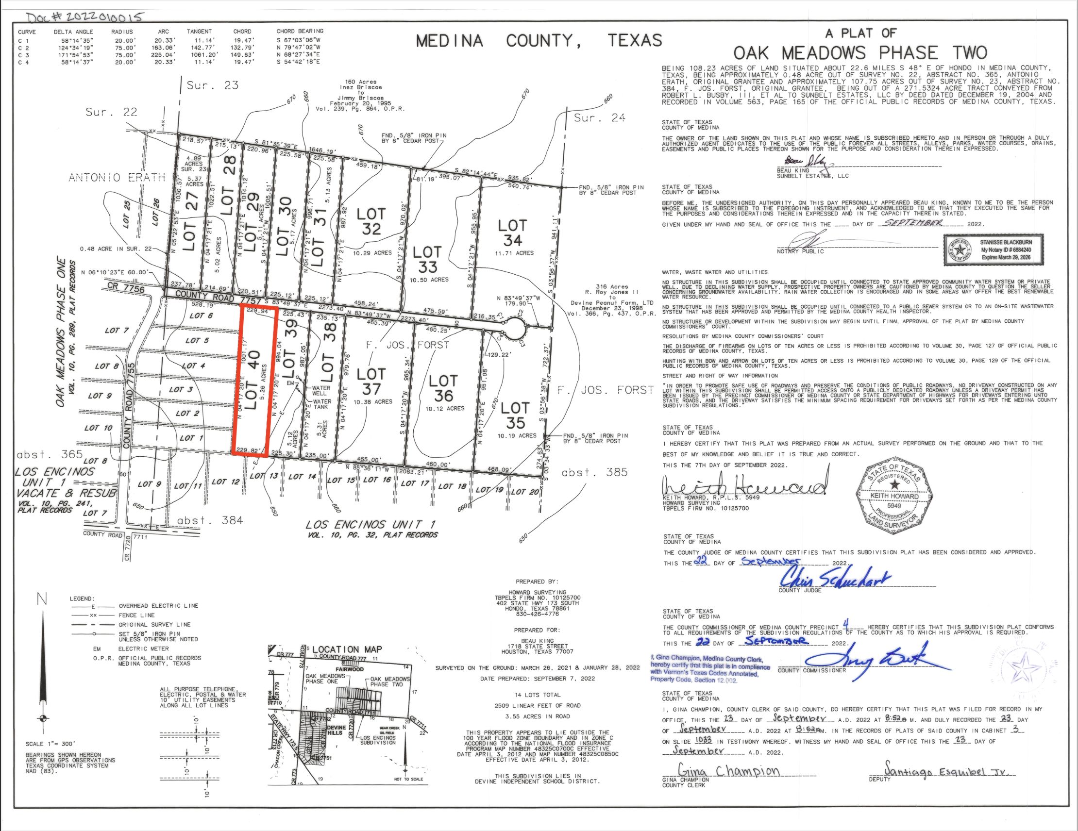 5.26 acres in Medina County, Texas