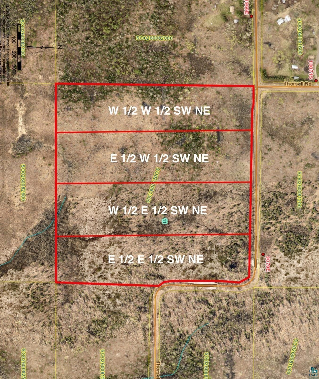 10 acres in Douglas County, Wisconsin