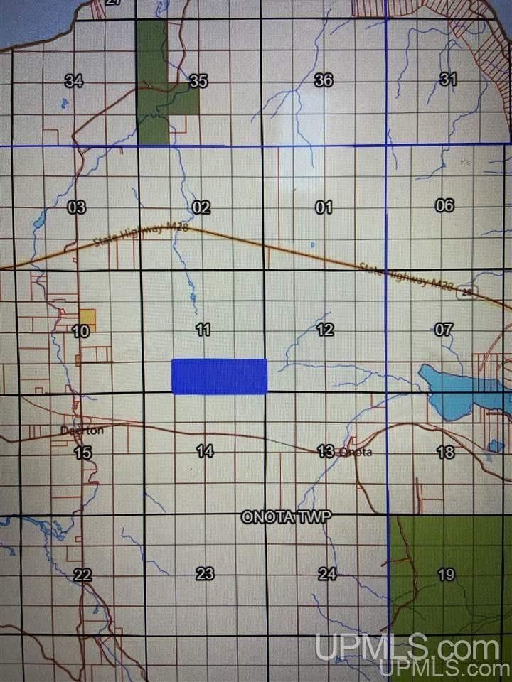 120 acres in Alger County, Michigan