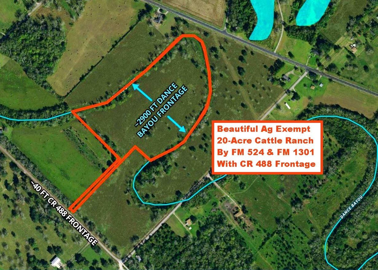 20 acres in Brazoria County, Texas