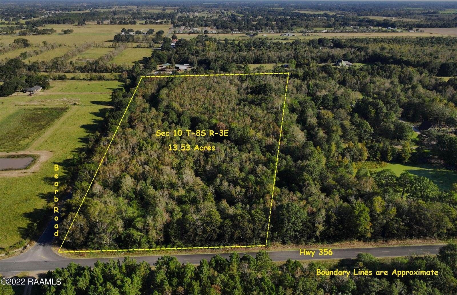 13.53 acres in Saint Landry Parish, Louisiana