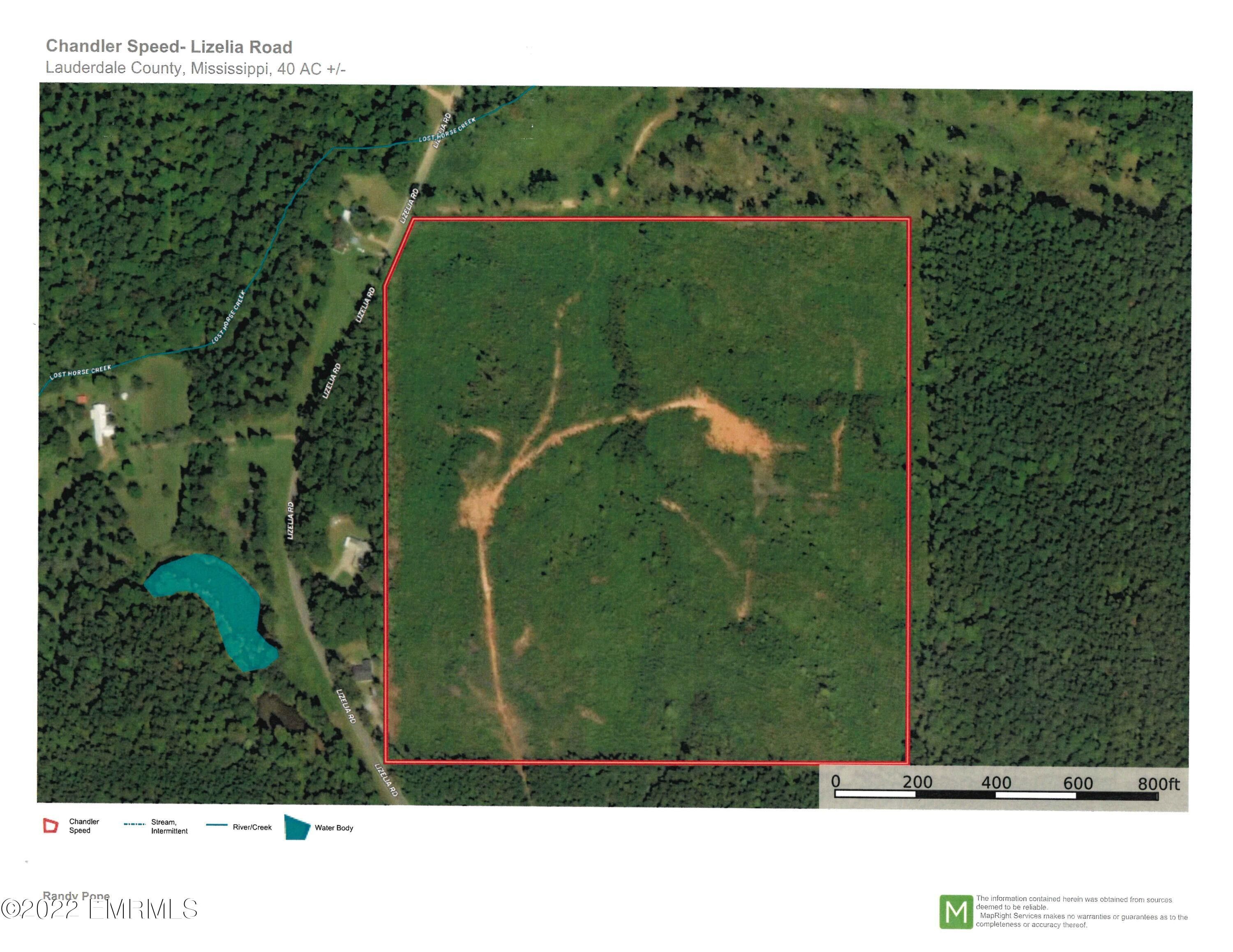 40 acres in Lauderdale County, Mississippi