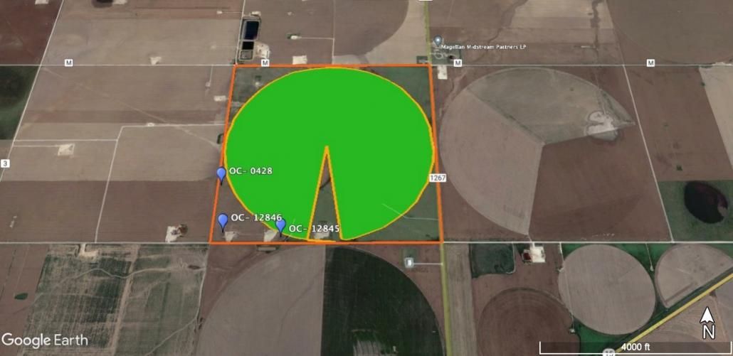 640 acres in Ochiltree County, Texas