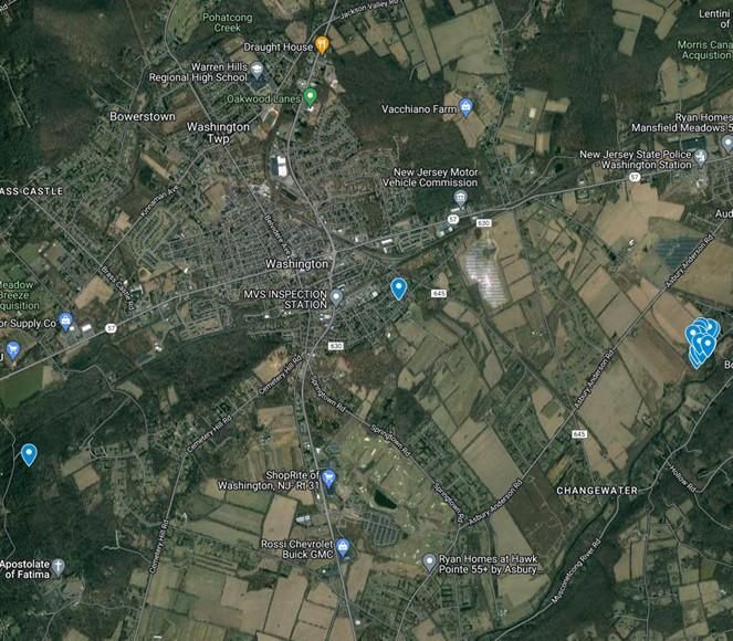 21 acres in Warren County, New Jersey