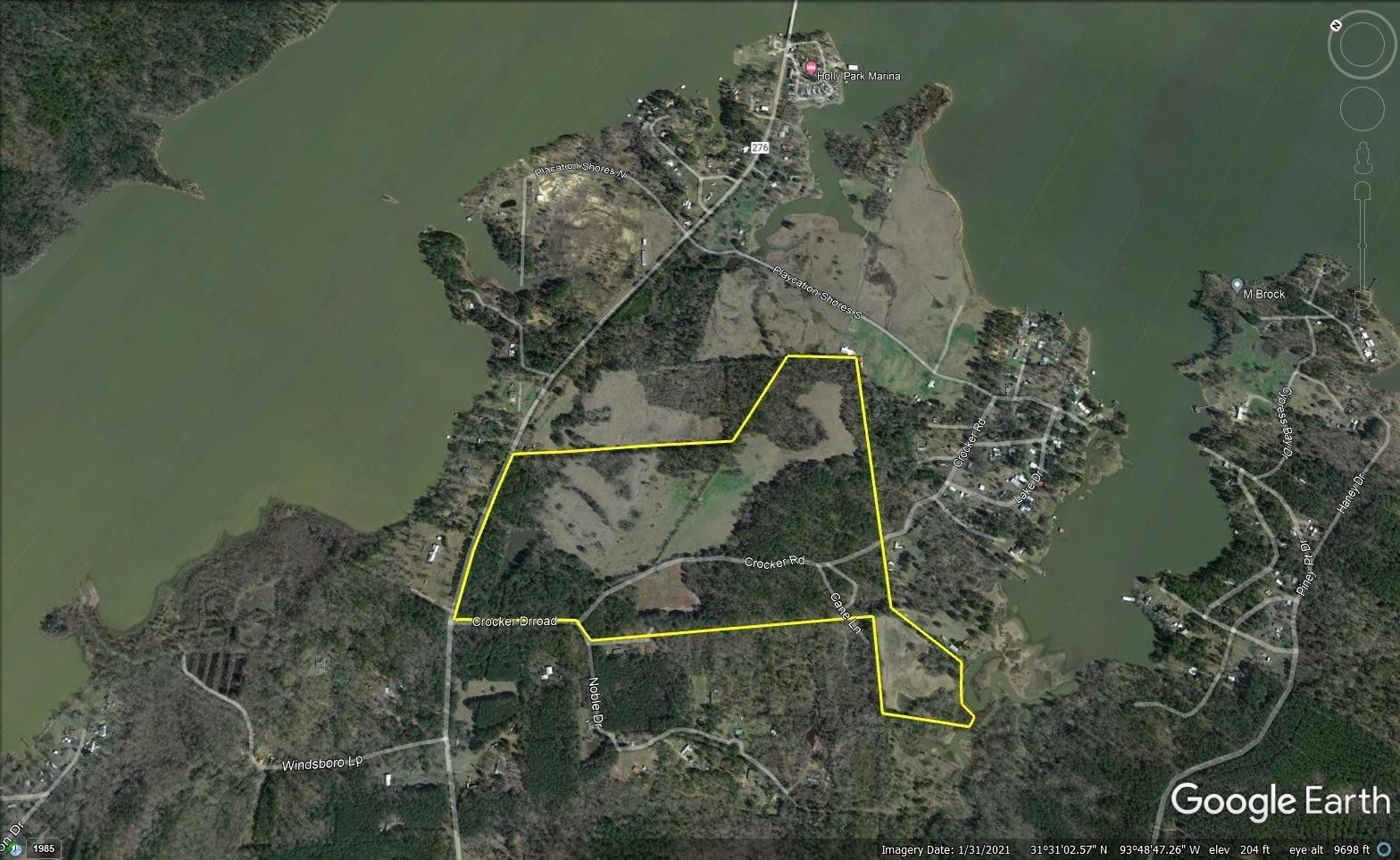 136 acres in Sabine County, Texas