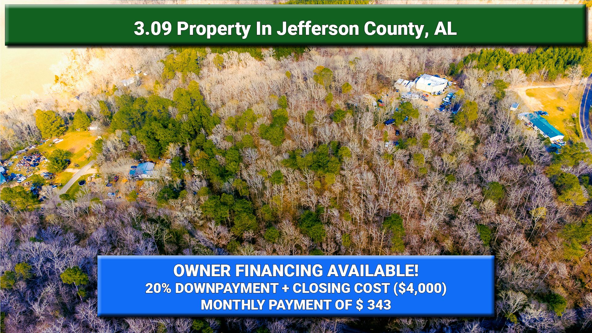 3.09 acres in Jefferson County, Alabama