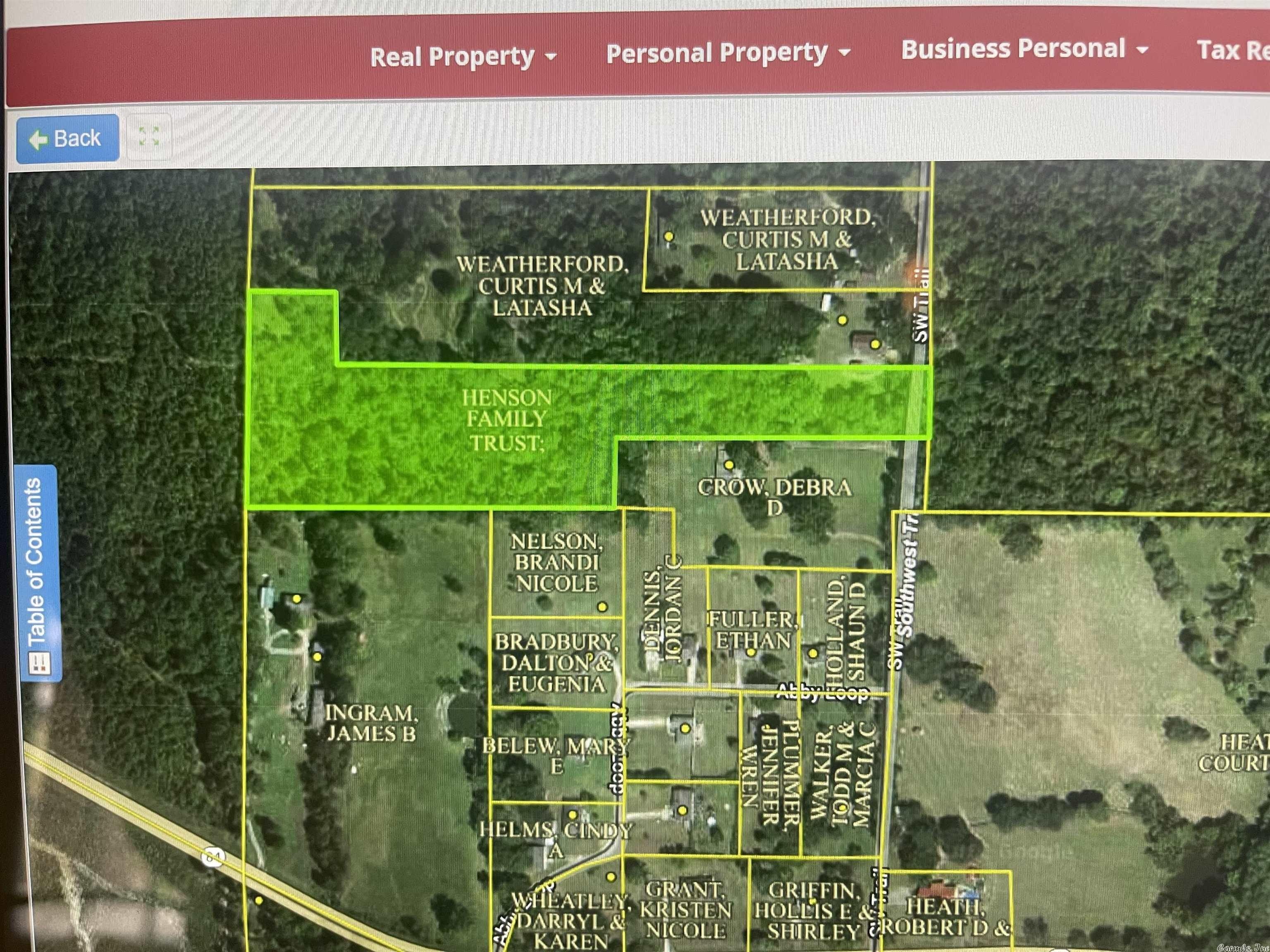 7 acres in Hot Spring County, Arkansas