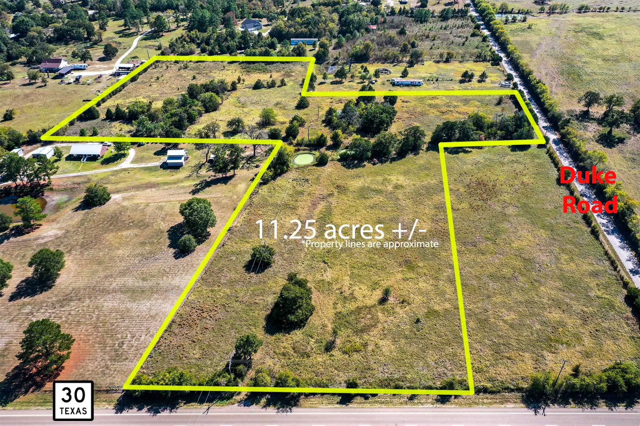 11.25 acres in Walker County, Texas
