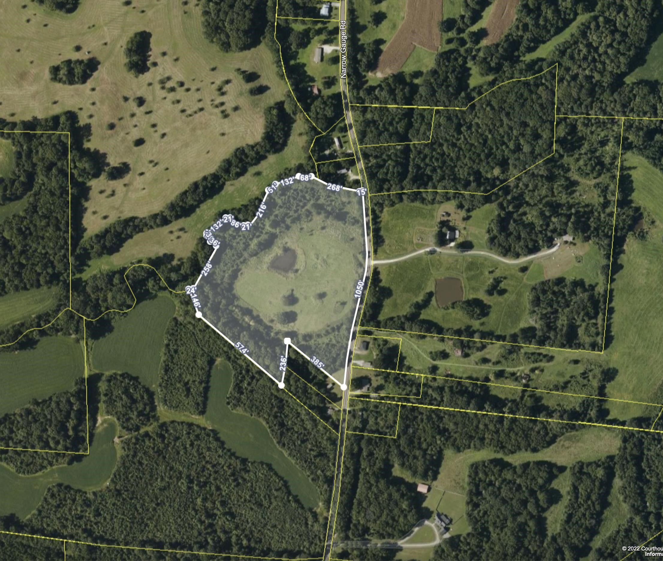 16.62 acres in Gibson County, Tennessee