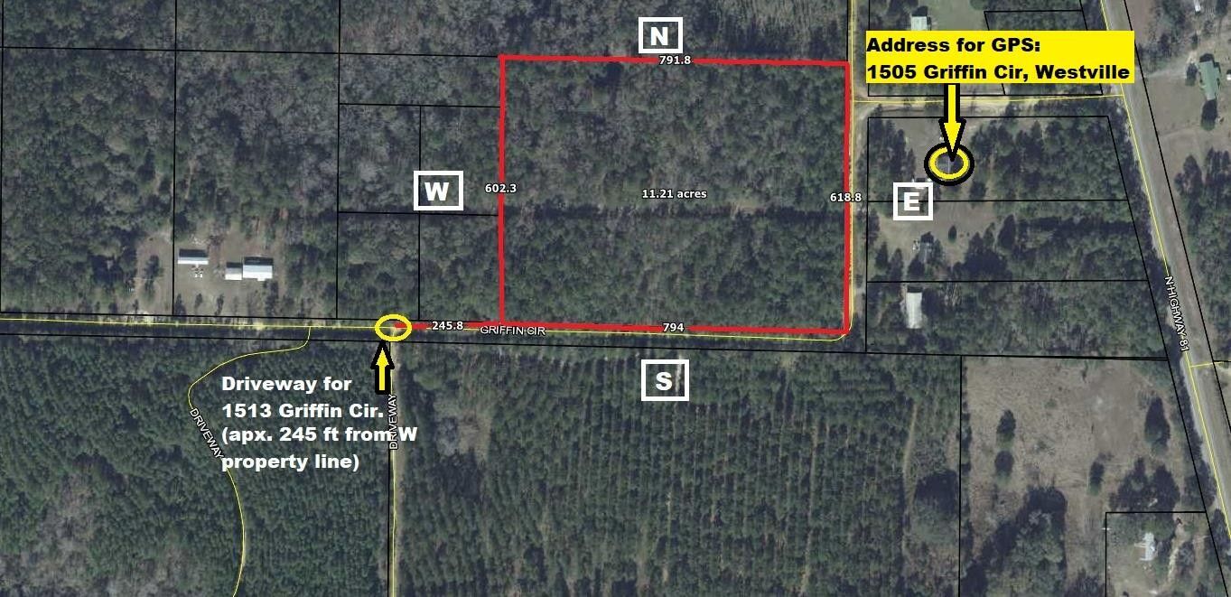 11.2 acres in Holmes County, Florida