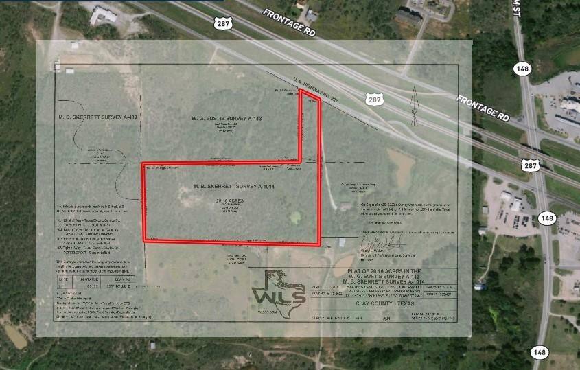 21 acres in Clay County, Texas