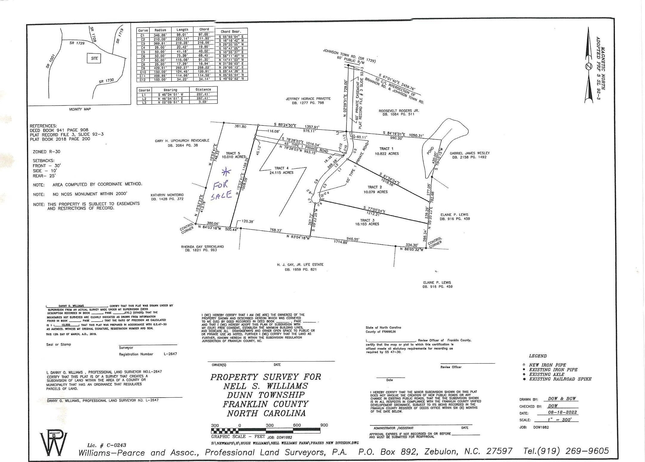 10 acres in Franklin County, North Carolina