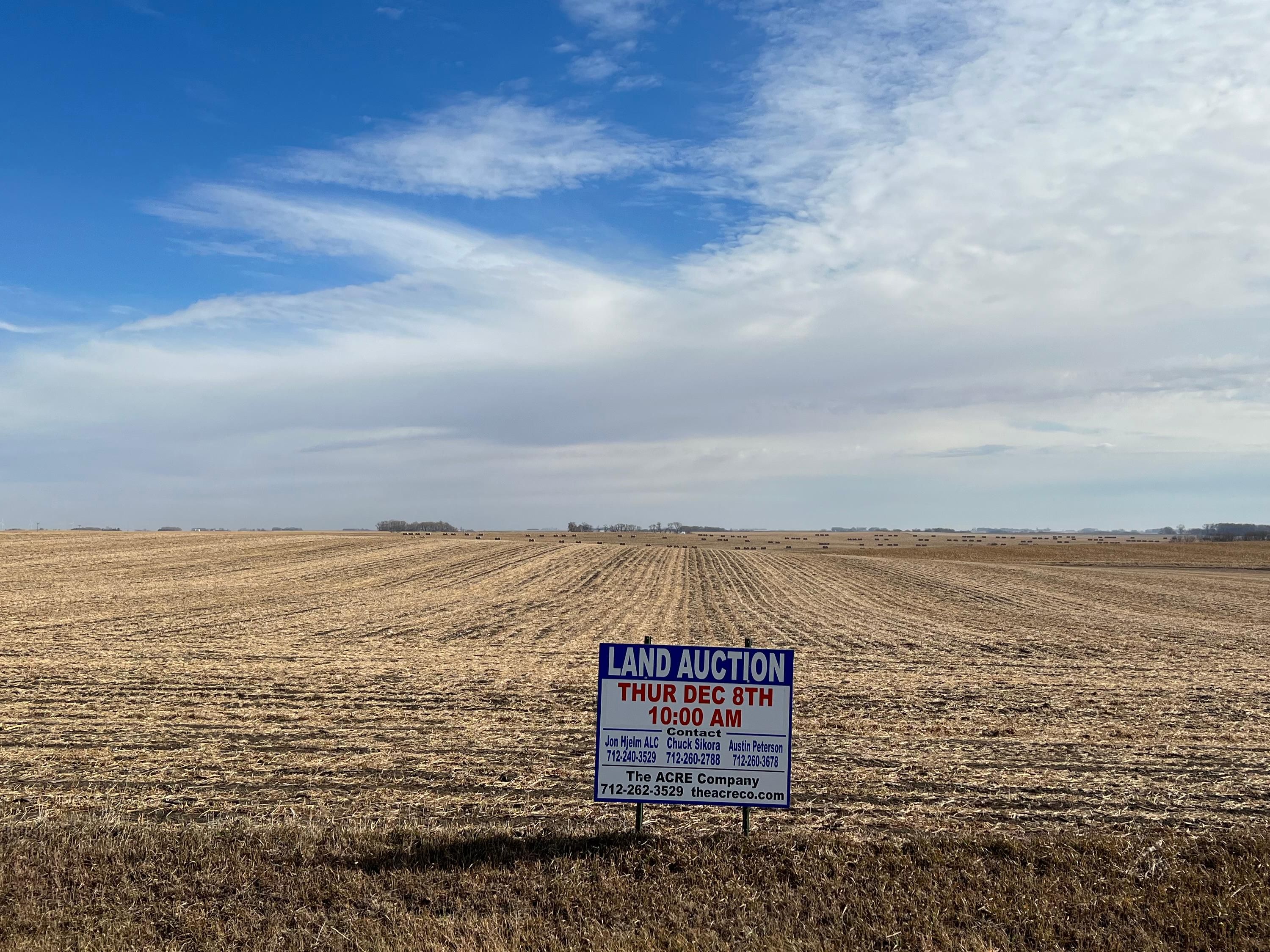 156.4 acres in Obrien County, Iowa