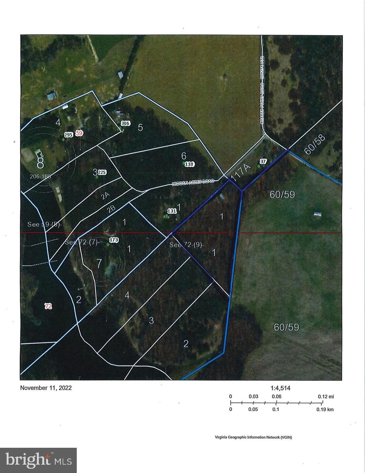 5 acres in Louisa County, Virginia