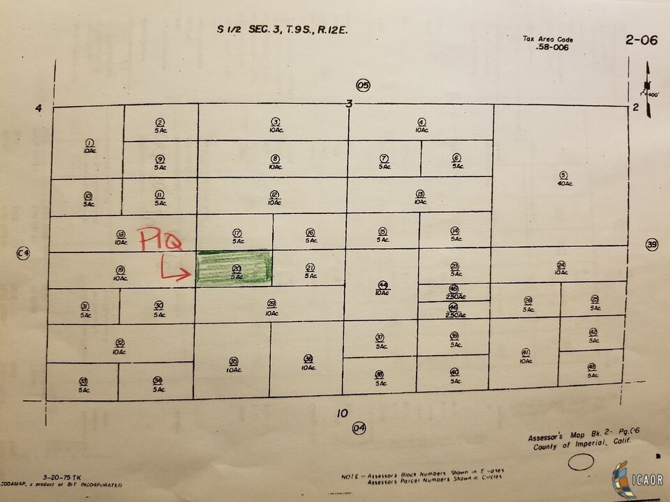 5 acres in Imperial County, California
