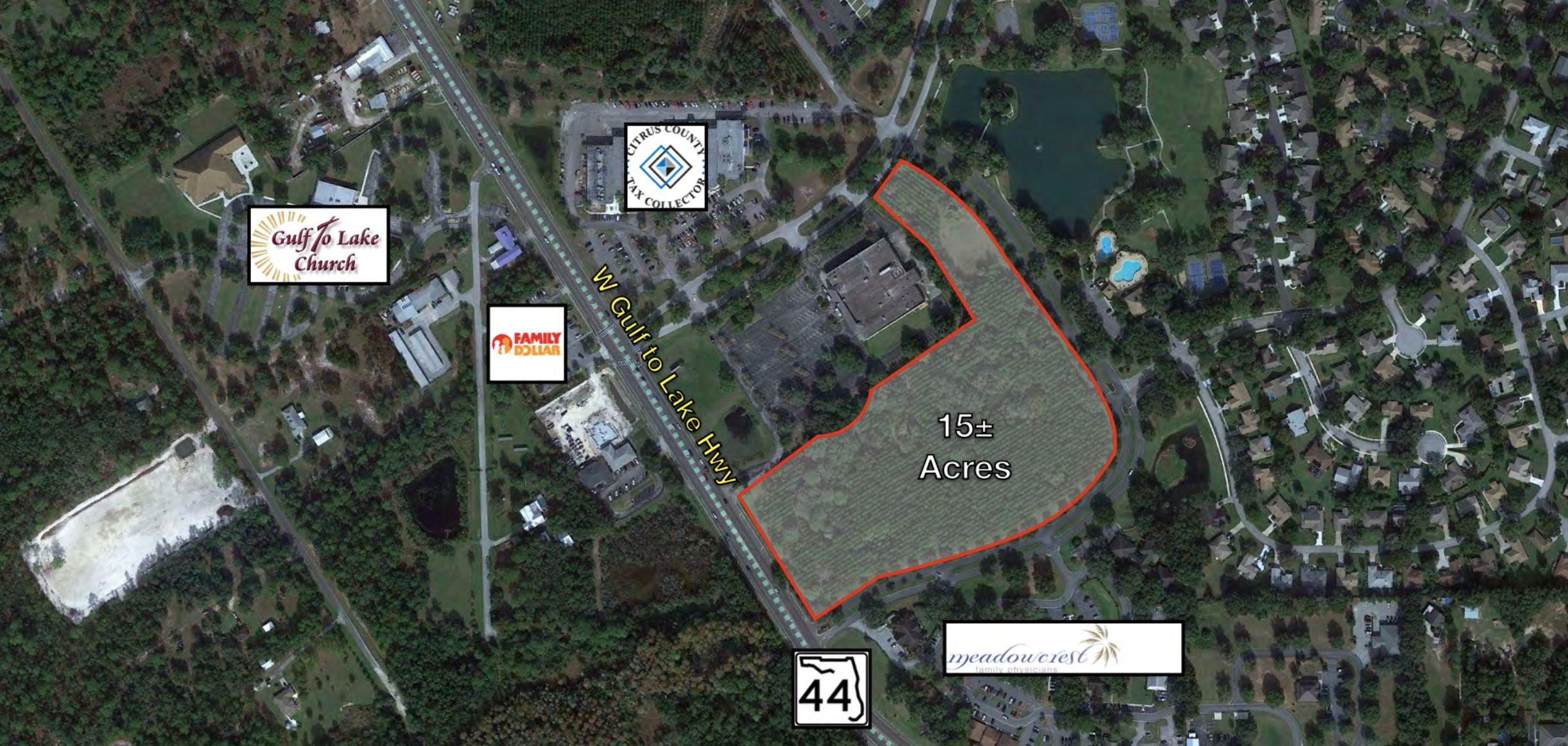 15 acres in Citrus County, Florida