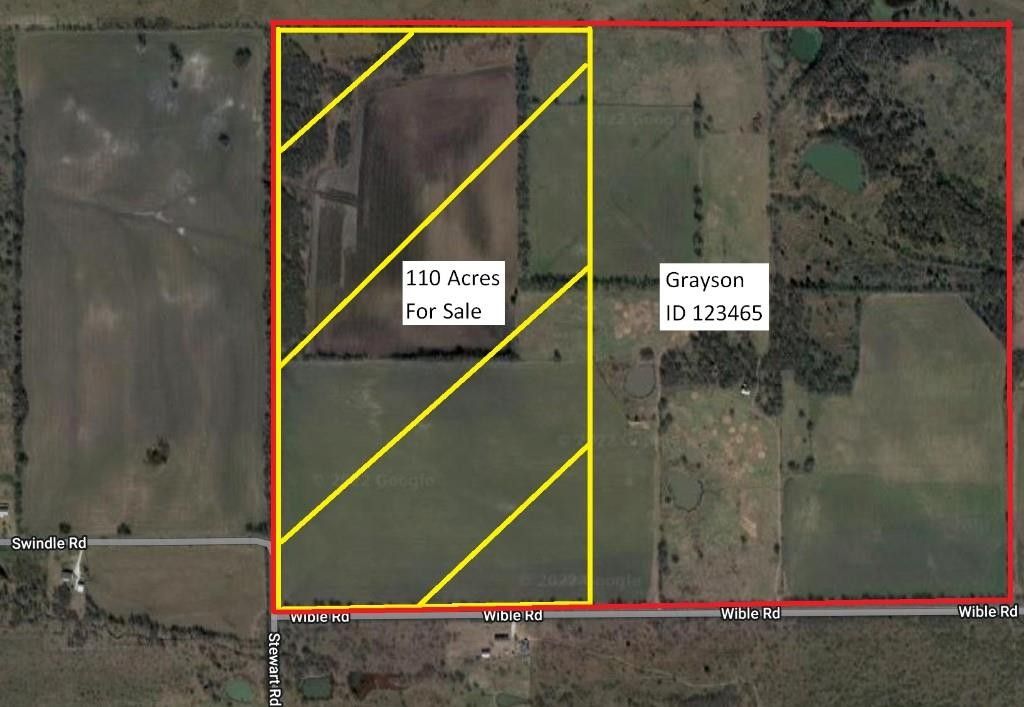 110 acres in Grayson County, Texas