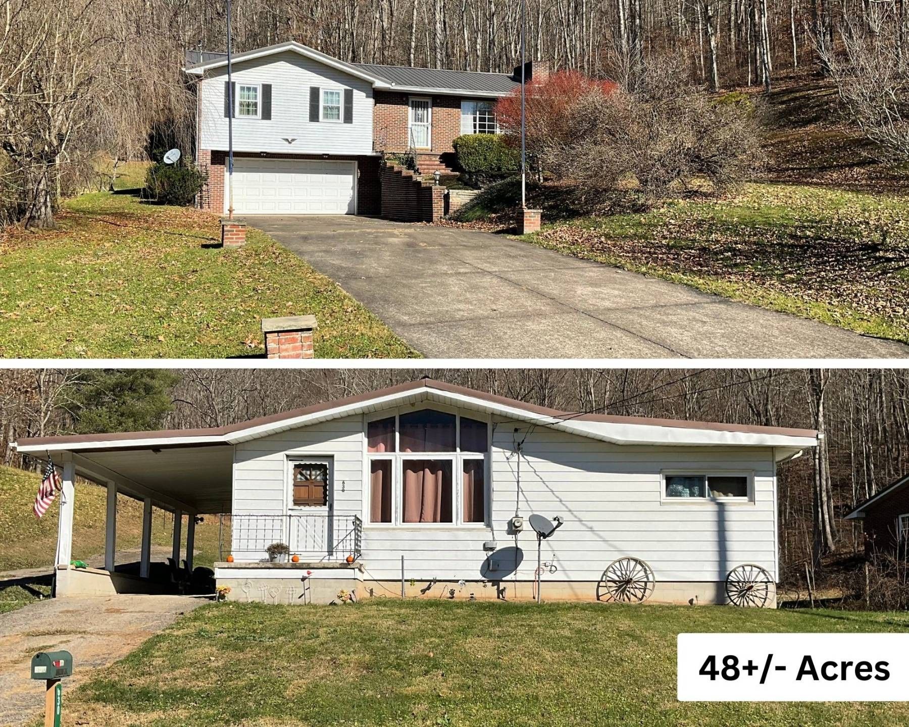 48 acres in Clay County, West Virginia