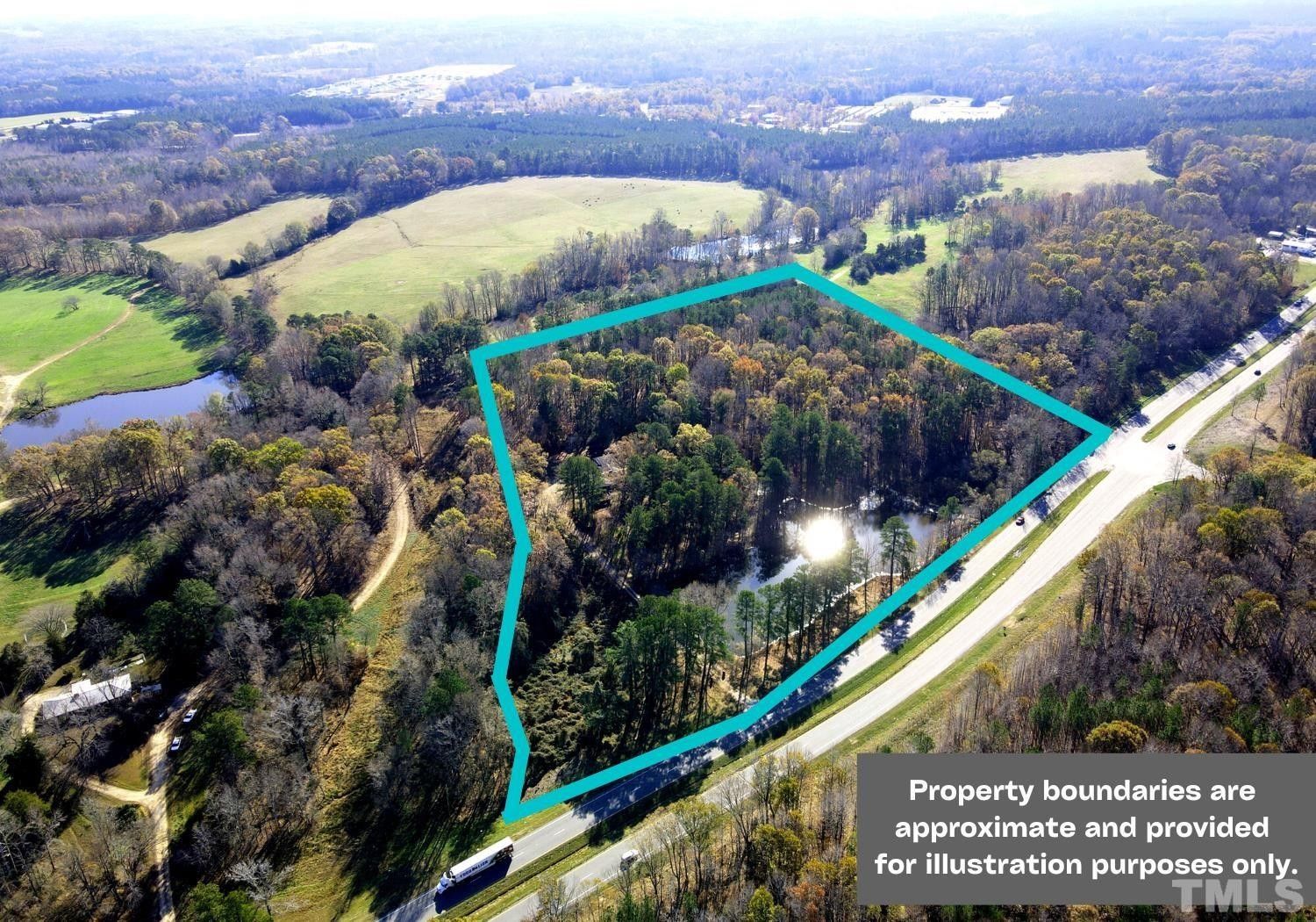 18.5 acres in Franklin County, North Carolina