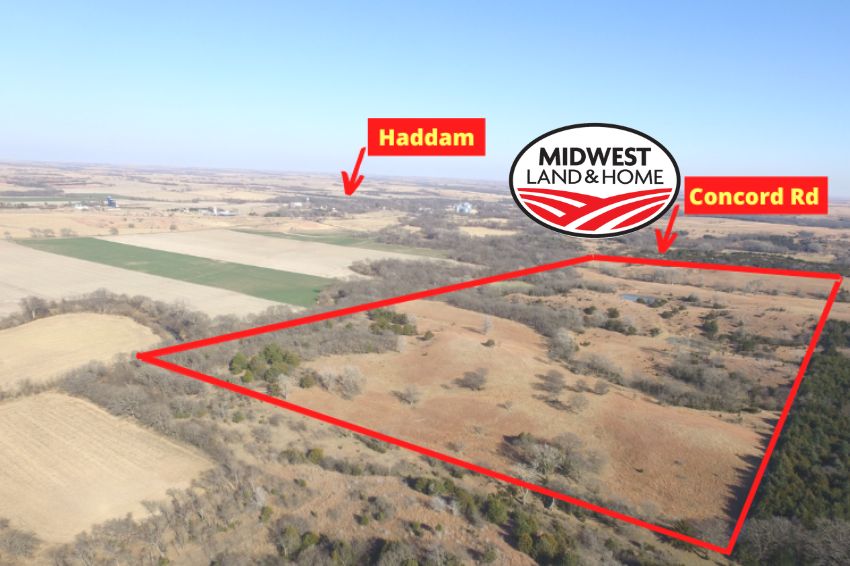 80 acres in Washington County, Kansas