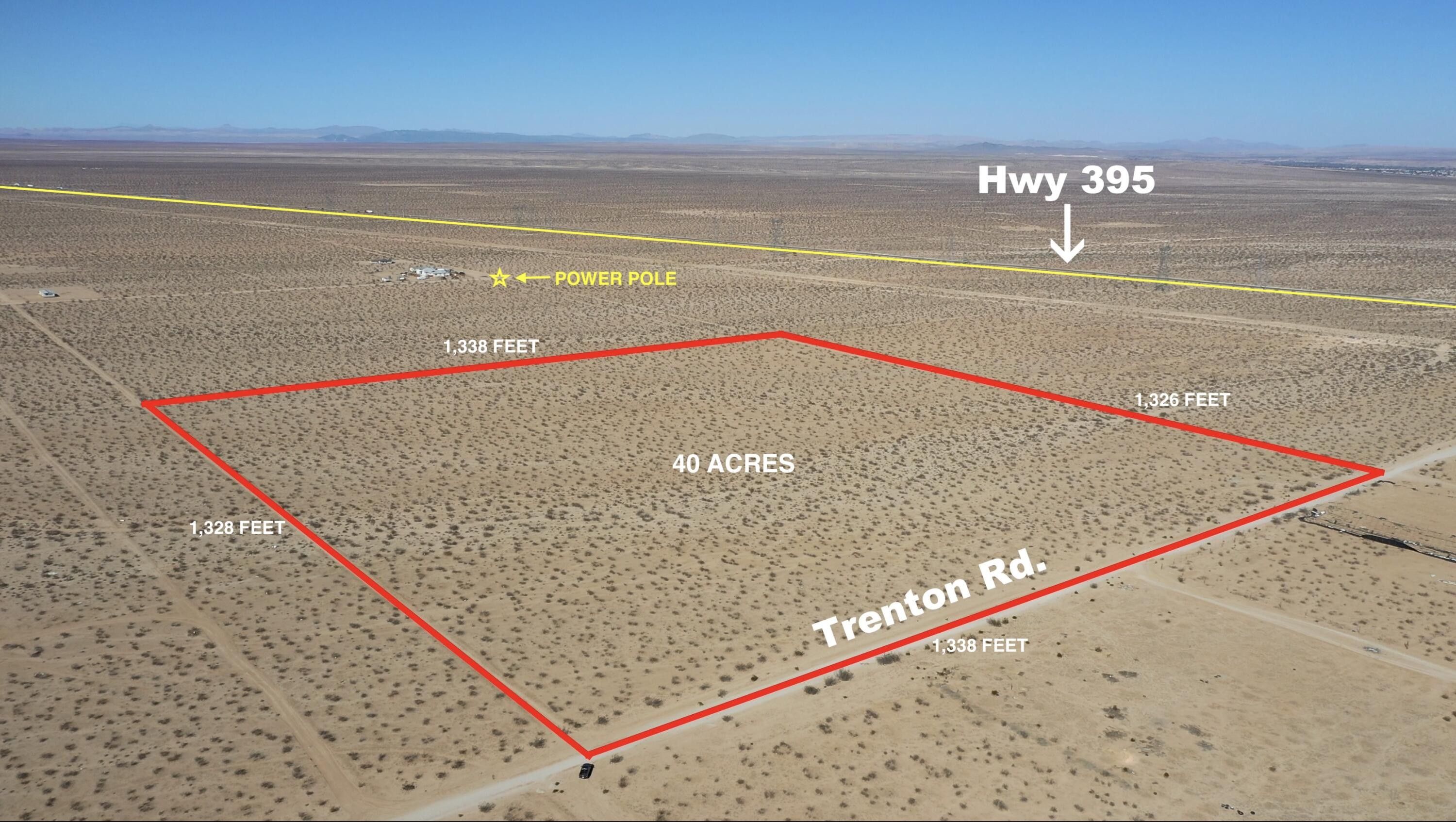 40 acres in San Bernardino County, California