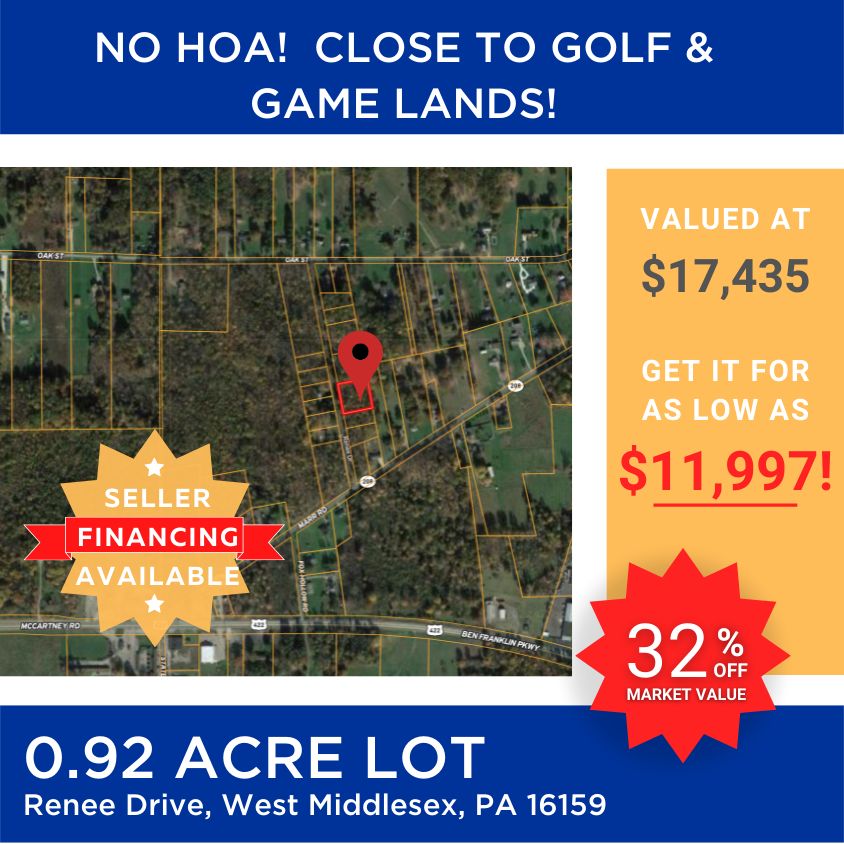 0.92 acres in Lawrence County, Pennsylvania