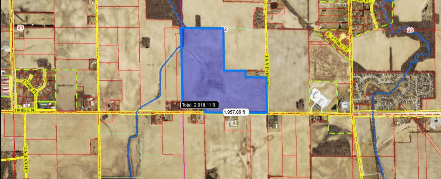 112 acres in Lake County, Indiana